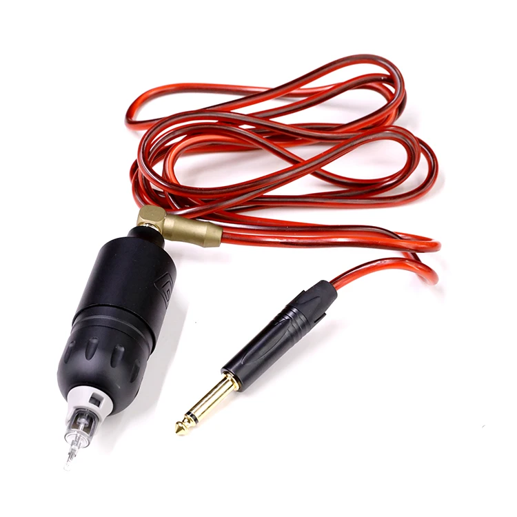 1.8m Length Tattoo Clip Cords Wholesale Tattoo Accessories Red Copper Clip Cord for Tattoo Machine