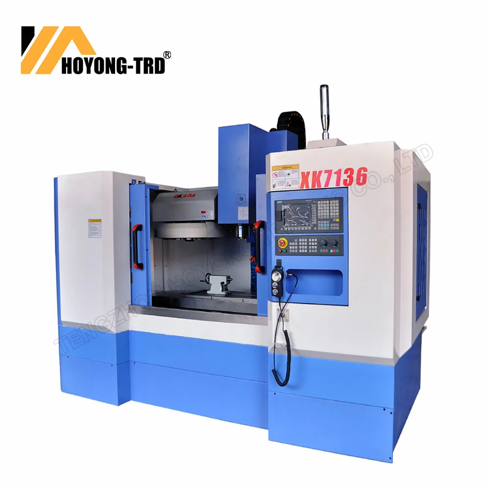 High Precision 3 Axis CNC Milling Machines XK7136 with Siemens CNC Controller Optional