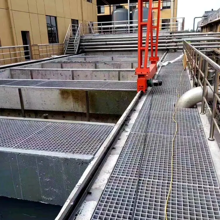 Factory direct sale Hot galvanized customized walkway steel grating Platform Plate Panels