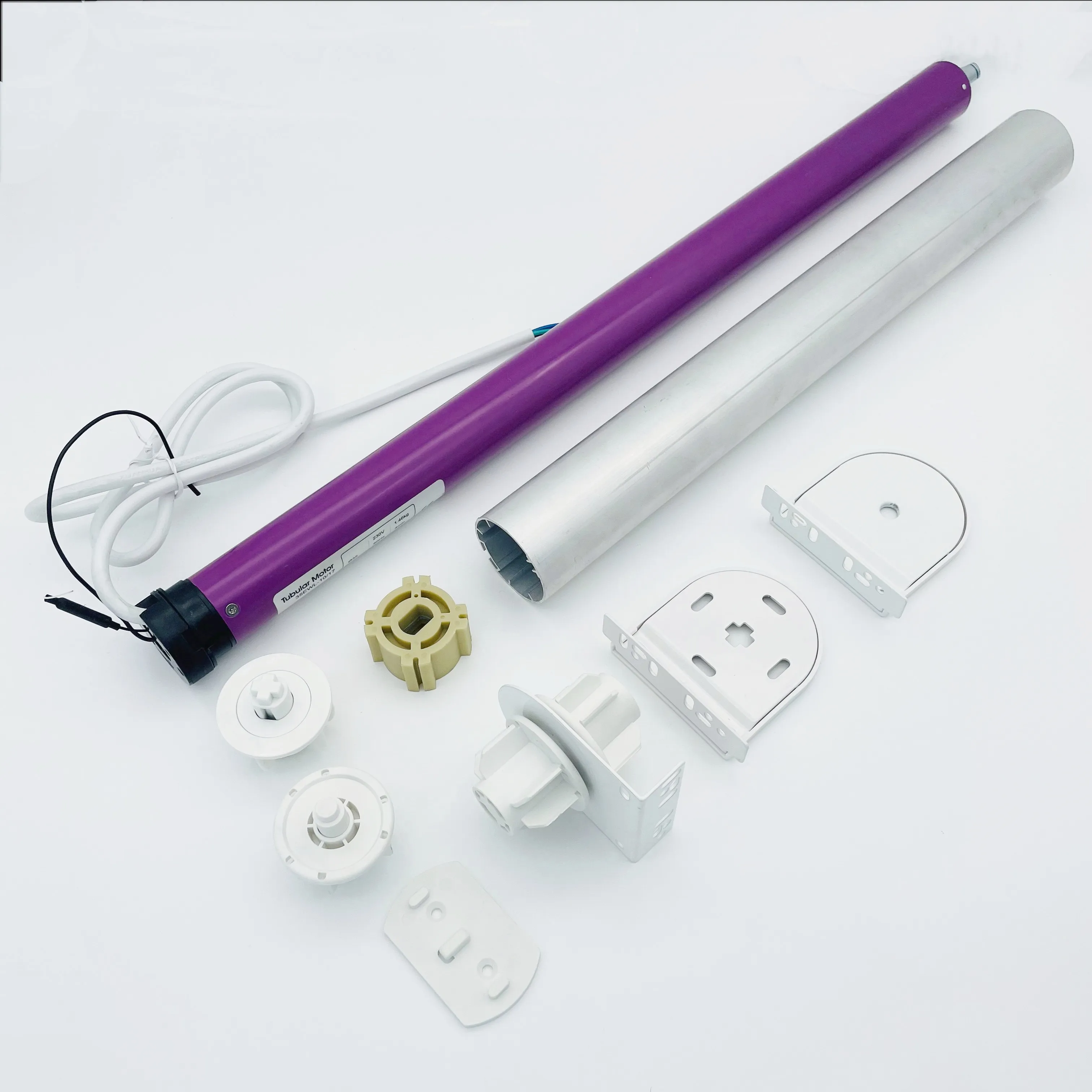 Modern Indoor Motorised Roller Blinds tubular motor Accessories for 47mm Roller Tube
