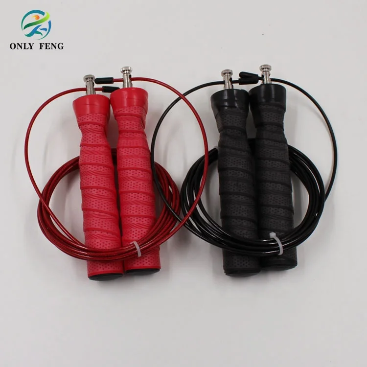 Sweatband Handles Steel Wire Skipping  Jump Rope