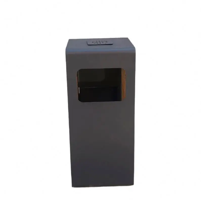 Superior Quality Recycled Garbage Can Dust Bin 2 In 1 Stainless Steel Outdoor Trash Can For Outside And Indoor