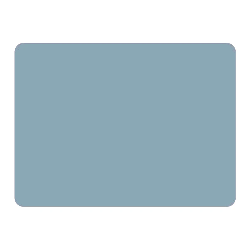 Toddler Baby Placemats for Dining Table Customised Waterproof Easy to Clean Silicone Mats & Pads Accept Customized Logo Square