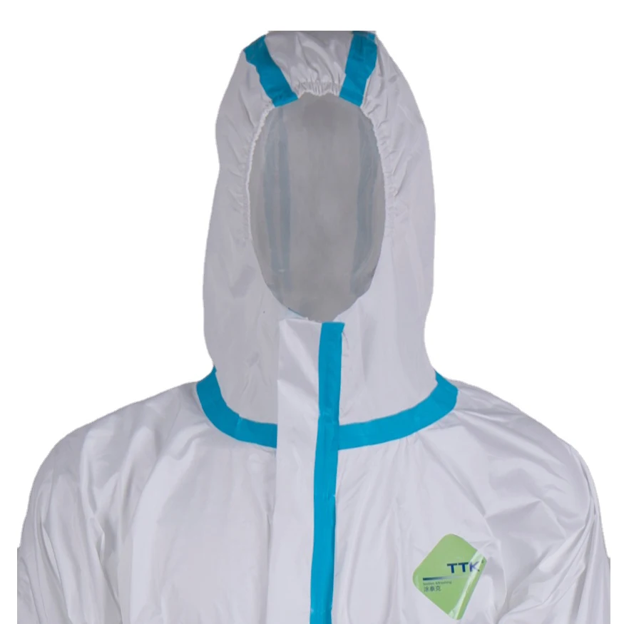 Hospital medical protection Anti-Splash Disposable Coverall Protective Isolation Hazmat Suit