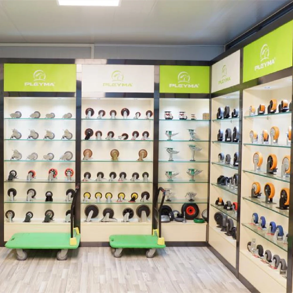 100 мм Rueda Giratoria ПВХ оранжево-синий, черный, красный, Поворотная Тележка, промышленная 1,5, 2 2,5, 3, 4, 5 дюймов, сверхпрочные колесные диски