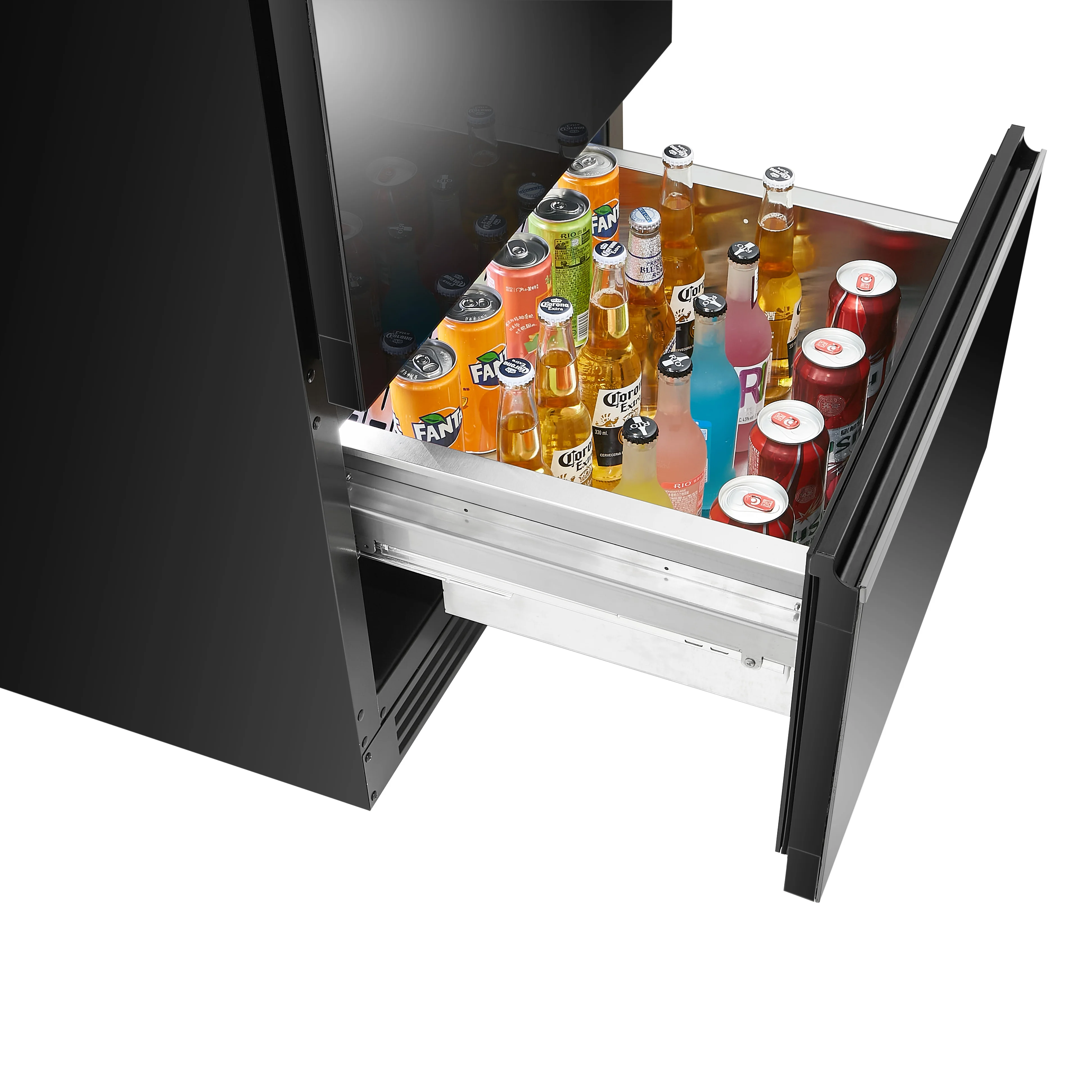 Factory Direct Sale Smart Multi-purpose Electric Beer Dispenser Cooling Fan Kegerator with Compressor Refrigerator for Man Cave