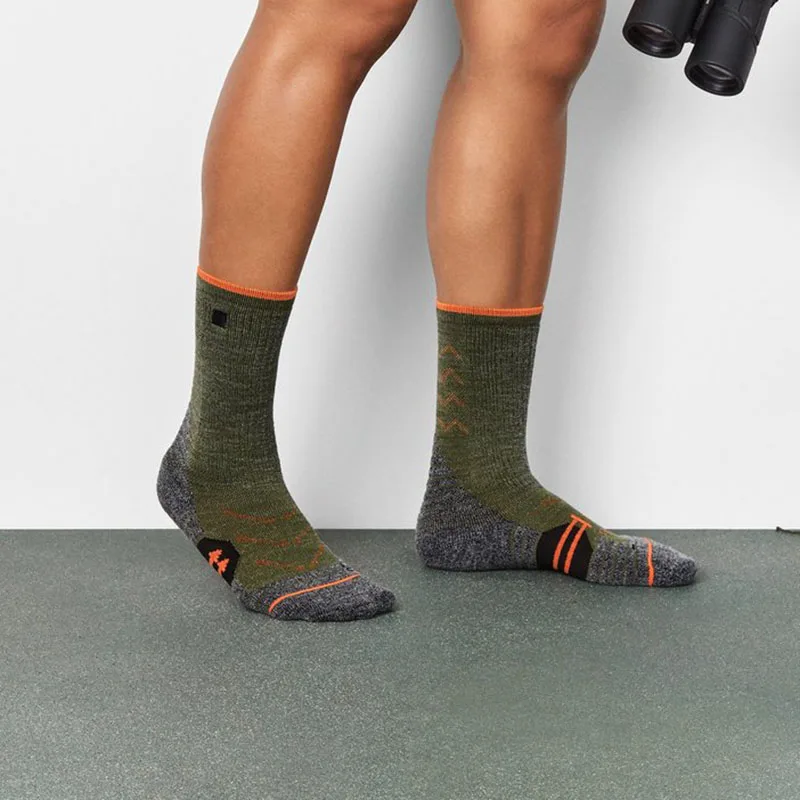 Thick Warm Merino Wool Crew Socks Man Outdoors Activity Sports Hiking Socks