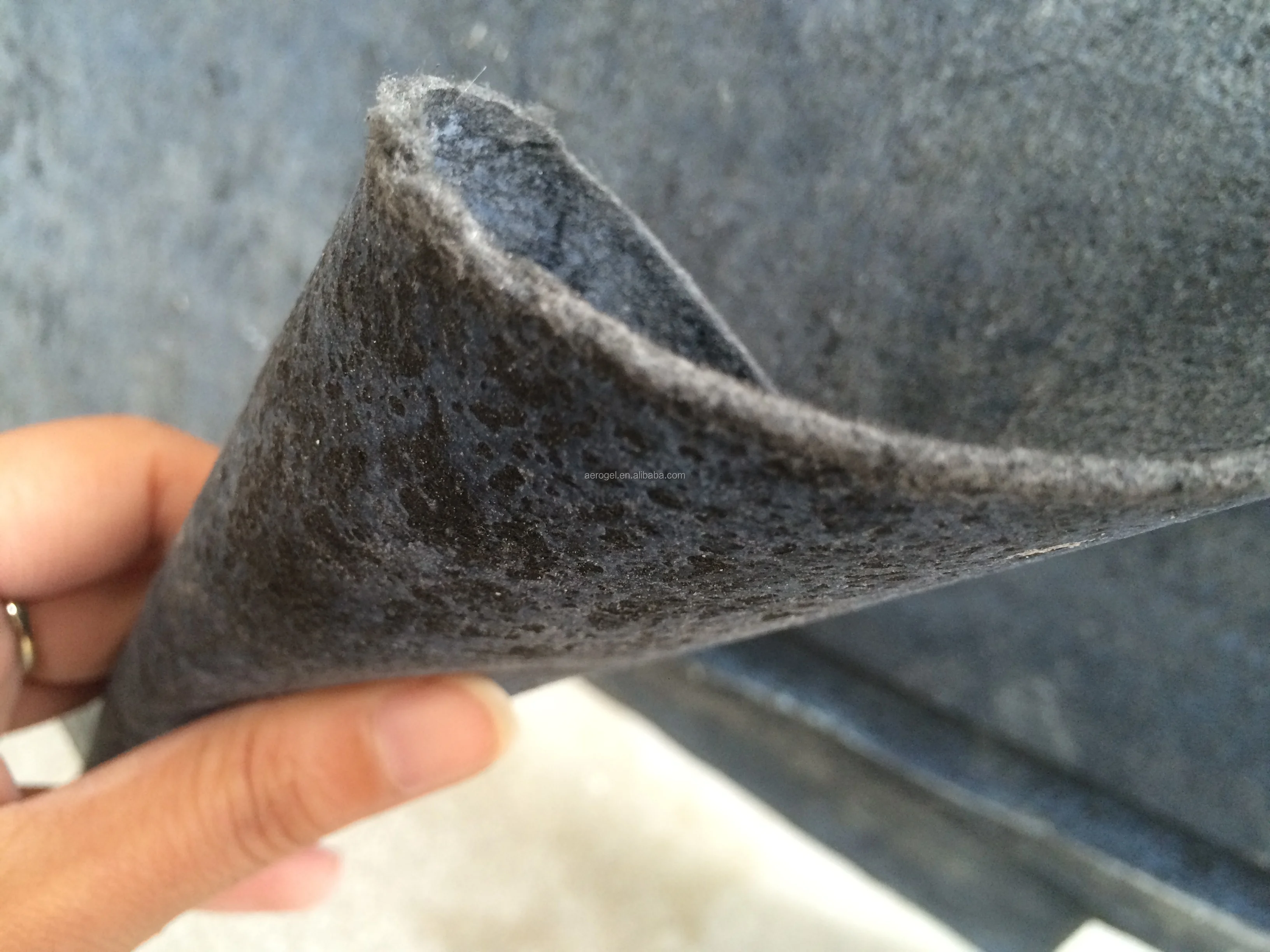 nano heat pipe silica aerogel with low thermal conductivity 6mm