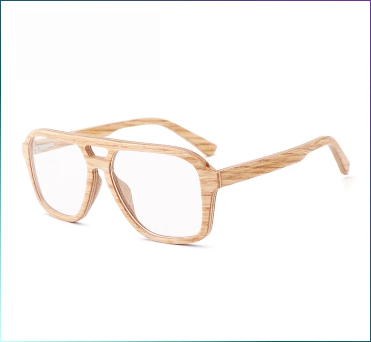 NEW Light Blocking Optical Spectacle Custom Logo Handmade Wood Frame eyeglasses eye glasses frames