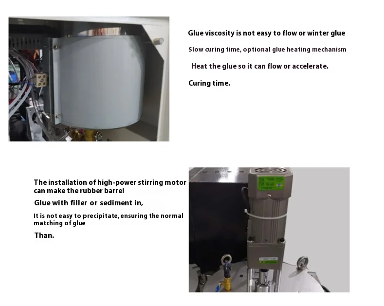 Large scale fully automatic glue dispensing machine equipment gear pump dual head and dual component AB glue dispensing machine