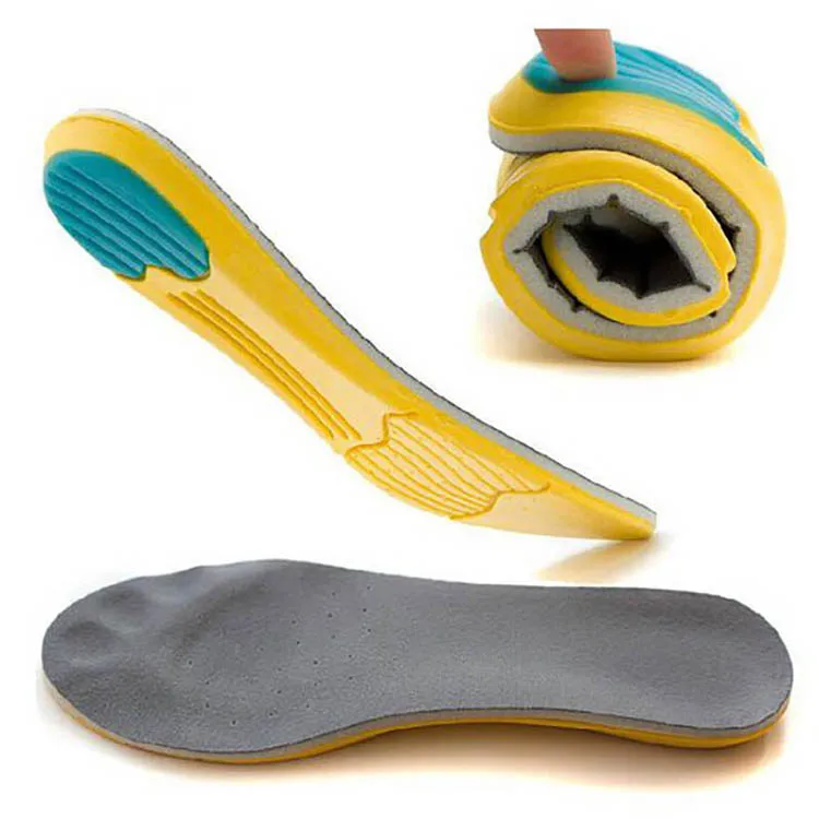Shoe Pads Inserts Breathable Foam Anti Fatigue Insole Pad Eva Arch Support Cushion Shock Absorbing Memory Foam Shoe Insoles