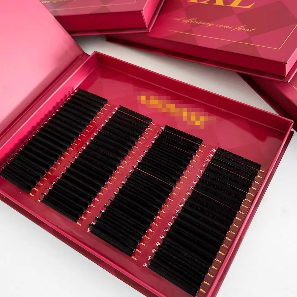 professional eyelash extension supplier auto fanning mega volume lashes extensions