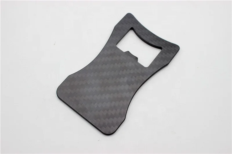 Manufacturer Custom New Design Carbon Fiber Beer Bottle Opener Bulk