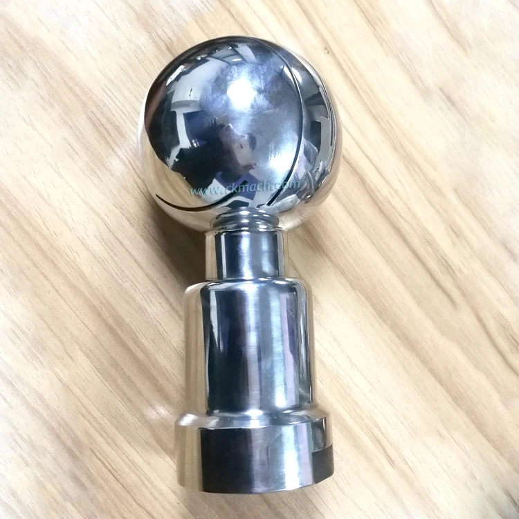 High pressure DN20 stainless steel 316L female thread CIP tank cleaning nozzle for IBC tank