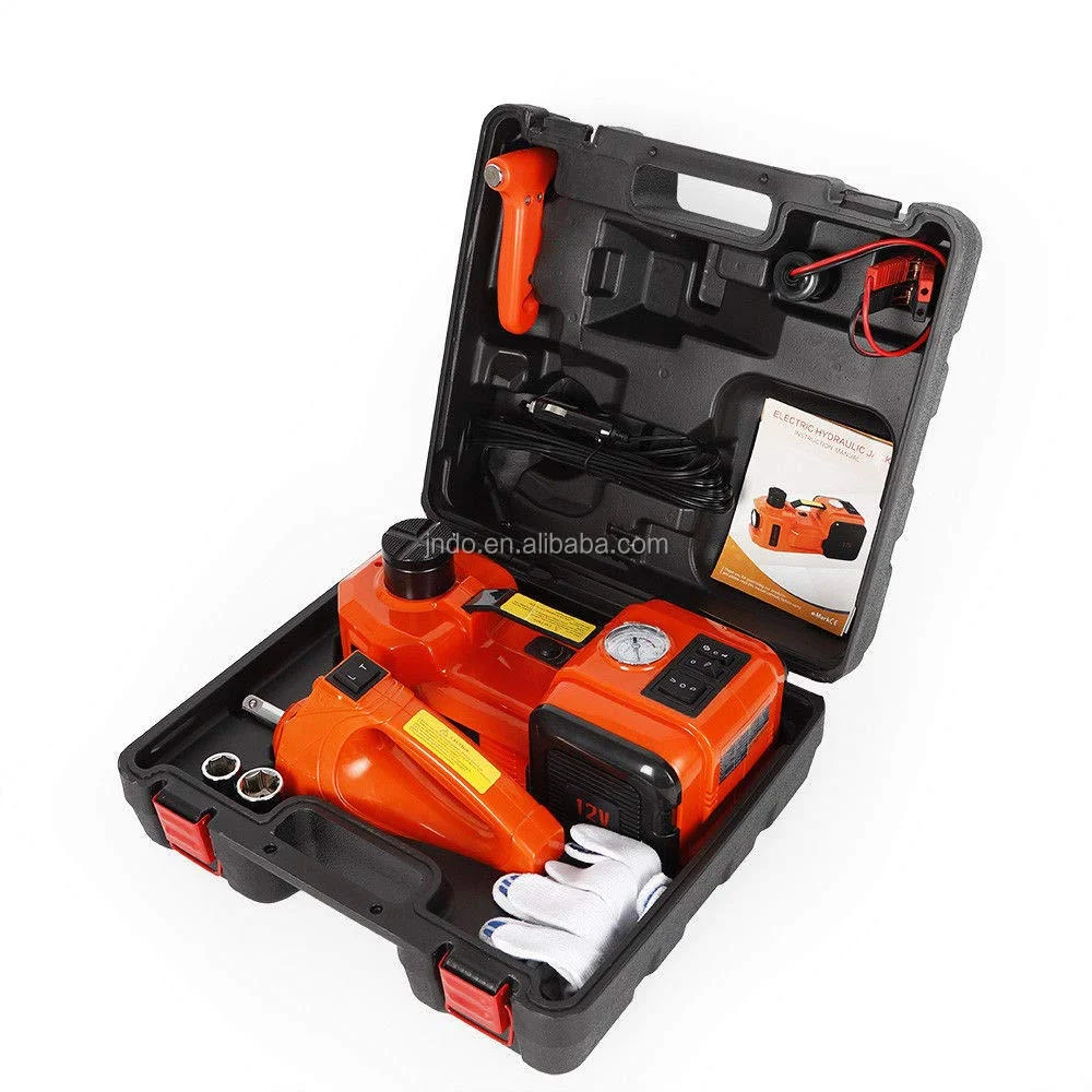 Wholesale China Manufacturer 3T 4T 5T  Floor Jack 12V DC Car accessories Automatic  Hydraulic Car Electric Jack