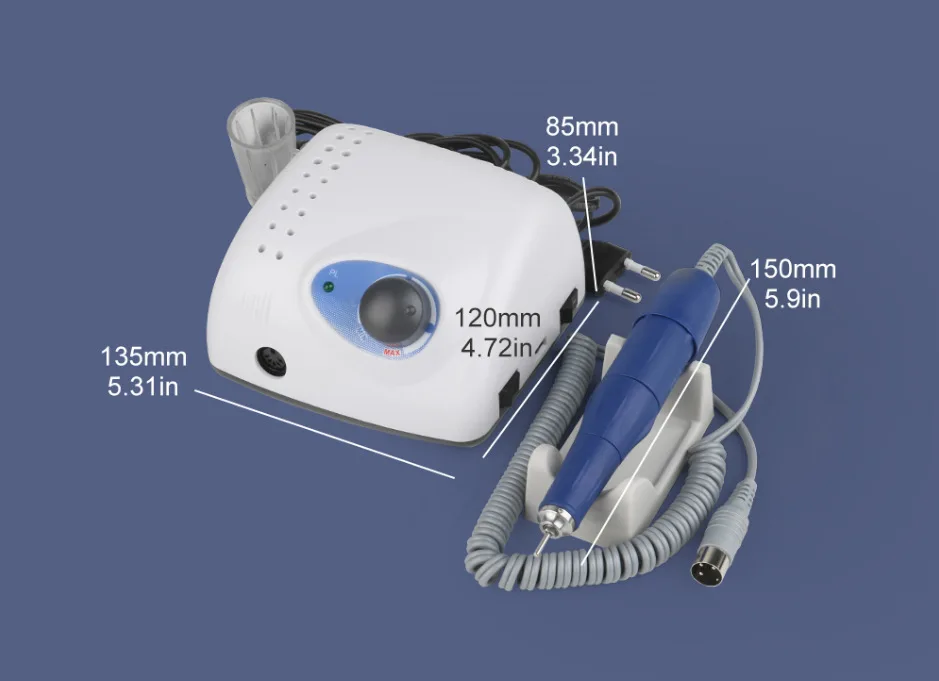 Manufacturer direct sales Portable Electric Micromotor Dental Laboratory Micro Motors 35K RPM Drilling Machine