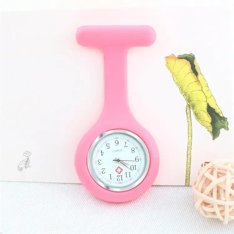  Multi Color Quartz Watch Women Breast Pockets Nurses Fob Brooch