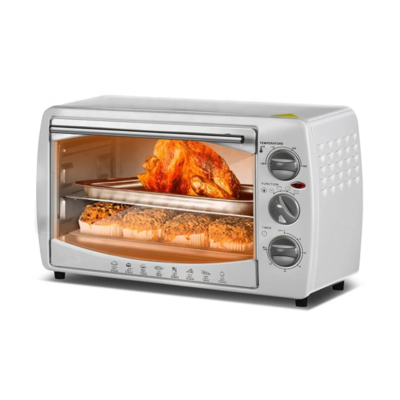 Digital Timer Control Convection Toaster Microwave Oven Cake Oven With Solid Hot Plate