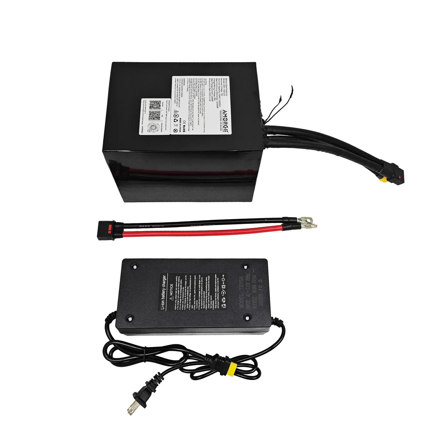 AMORGE 20S5P 72 В 20AH 21AH 25AH 22 5 ah 120AMP175AMP 225AMP литиевая батарея с муравьиной Bluetooth BMS