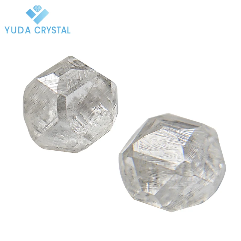 China Supplier Rough Lab Grown Rough Diamond Hpht Synthetic White Diamonds for Jewelries