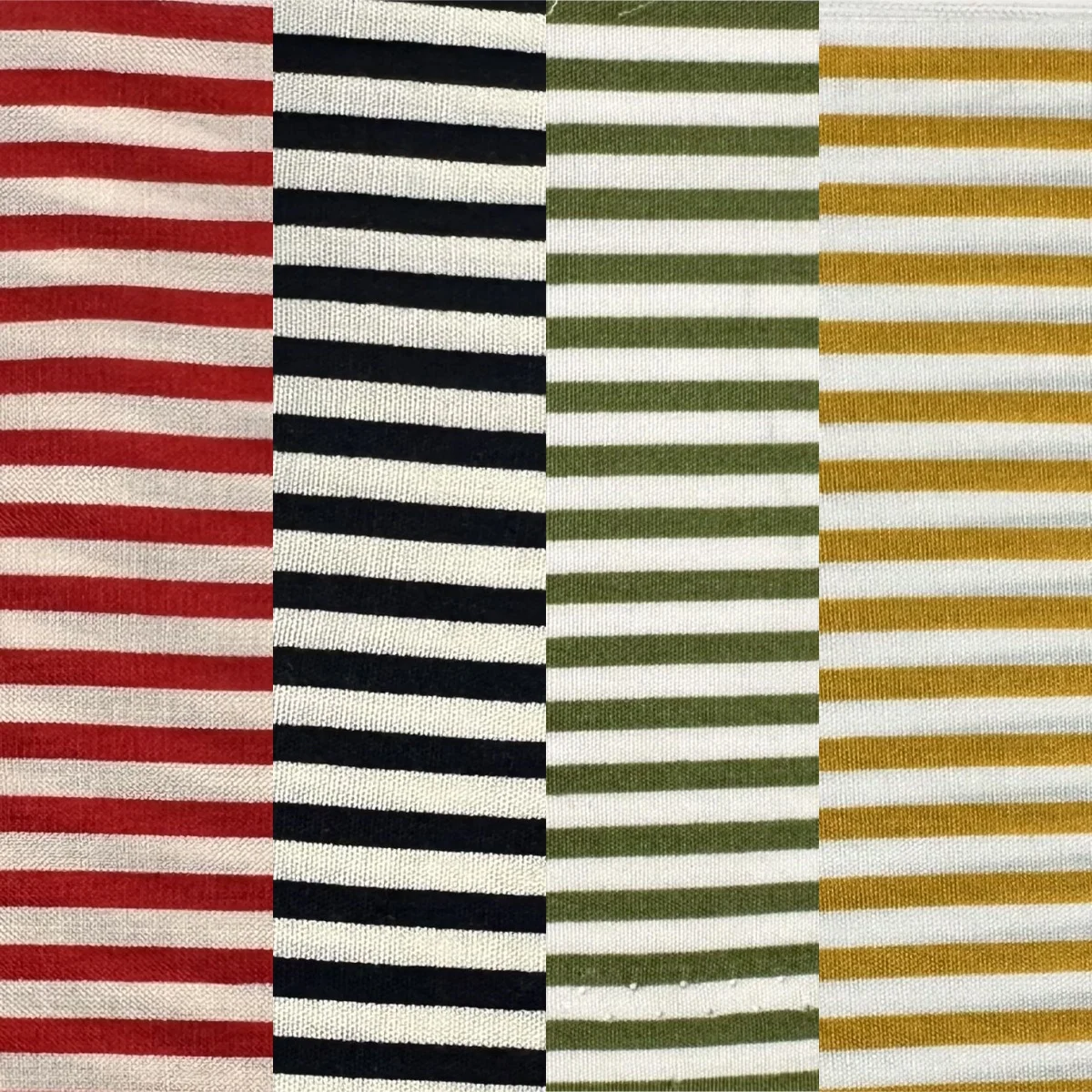 Wholesale Fabric Polychromatic Stripe Lightweight Woven Low MOQ 100% Rayon Printed Fabrics Indian Women Fabric for Garment Dress