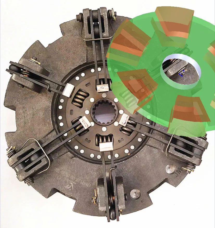 farm tractor use clutch assy fit yto 904 1004 H100 300A