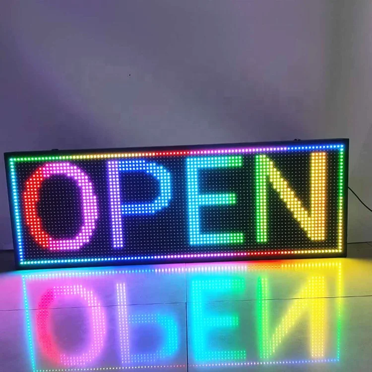 320x160mm 32x16Dots Pixel RGB Full Color LED Advertising Board P10 Outdoor LED Panel Digital Screen Module