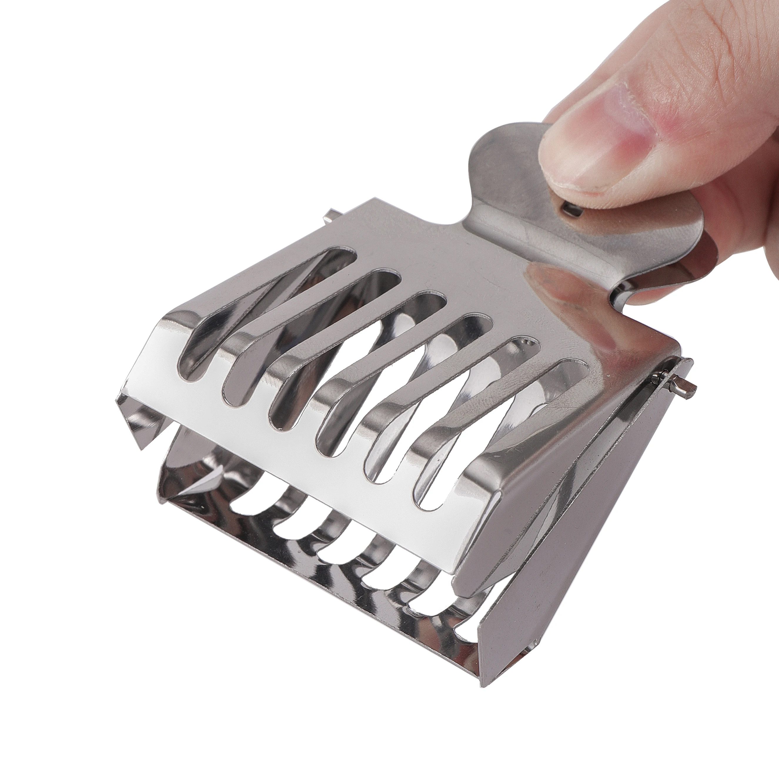 Stainless Steel Beekeeping Queen Bee Catcher Cage Marking Clip Beekeeper Apiculture Durable Equipment Tool