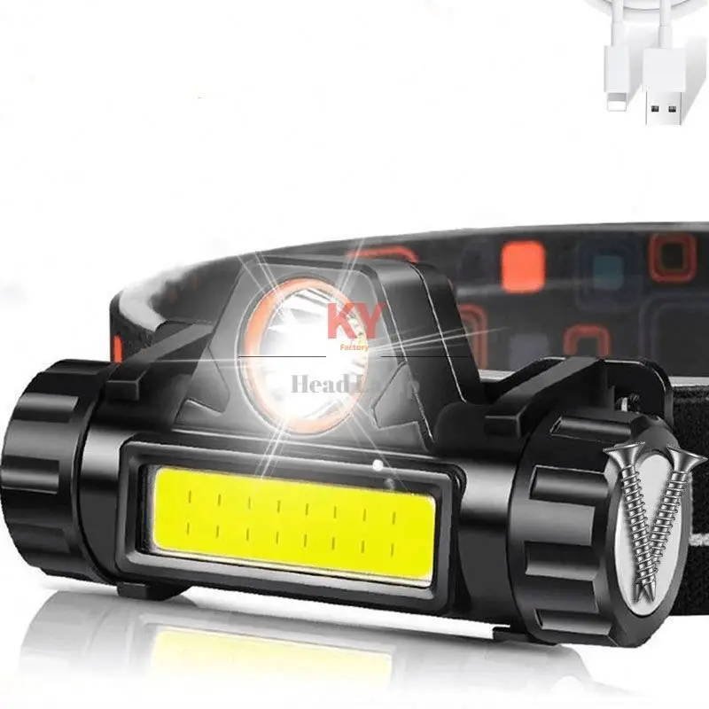 Outdoor Camping Hiking Fishing Zoomable Aluminum Water Proof 3 LED Headlamp Flashlight Led Head Light Mining Head Lamp