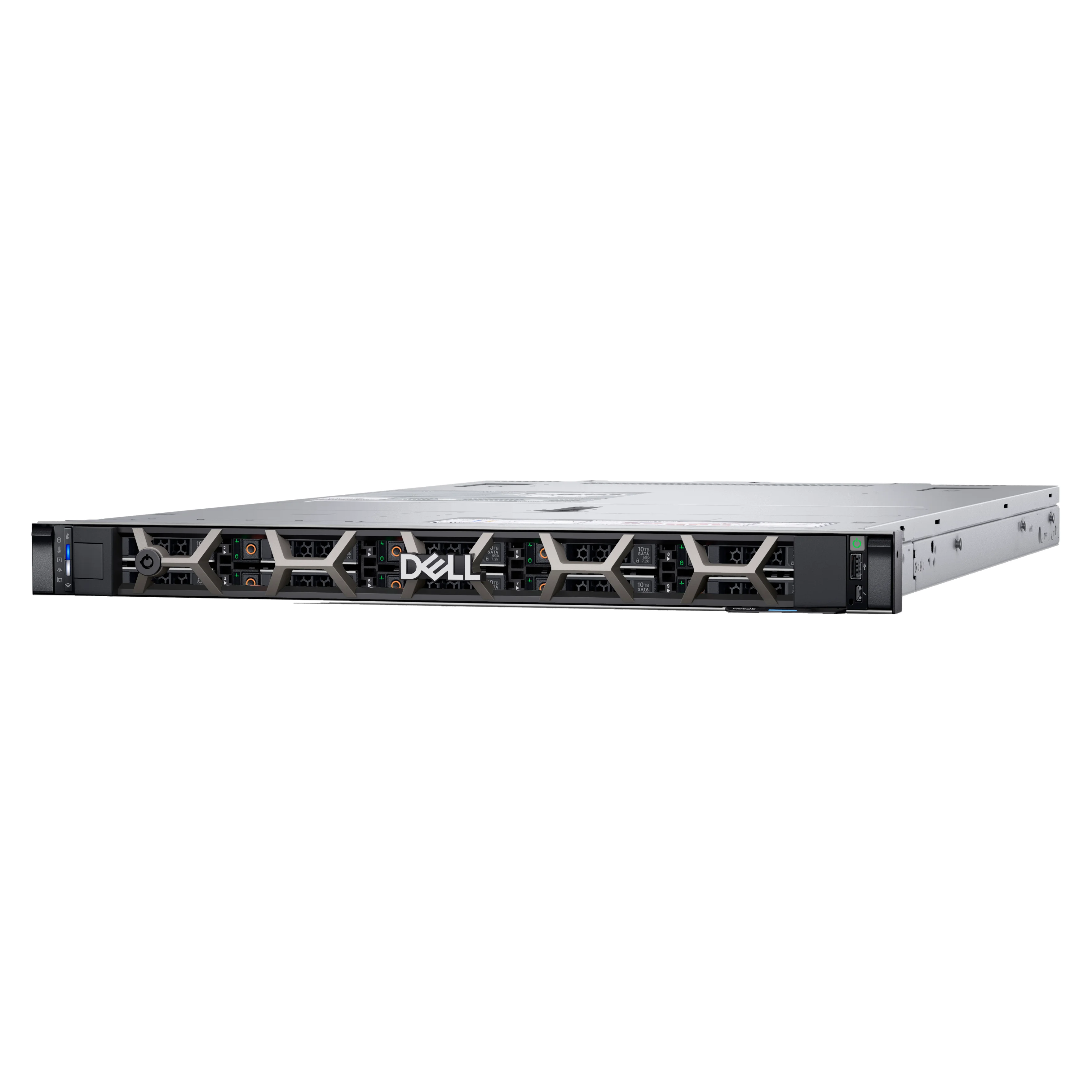 R6625 2*amd 9254 CPU 1u rack server high precision PowerEdge R6625 server