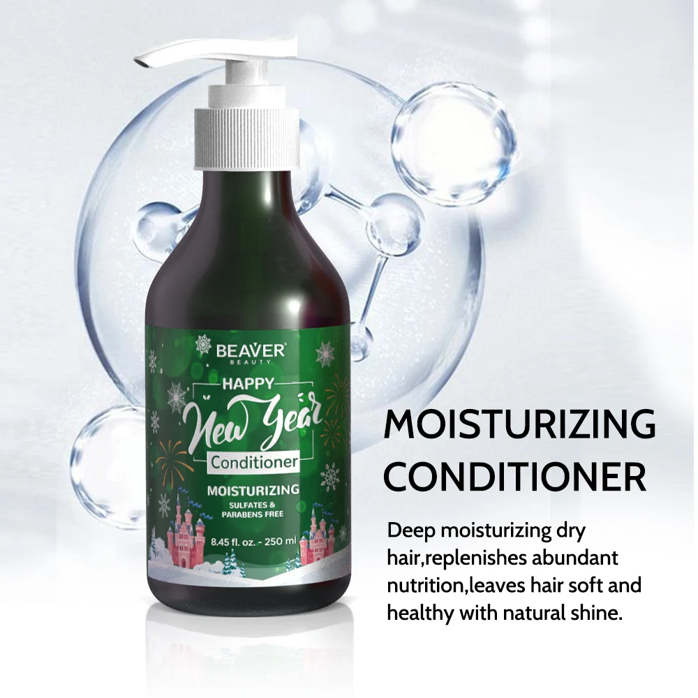 OEM/ODM Christmas set natural hair growth shampoo and conditioner tea tree oil sulfate free organic rosemary oil shampoo