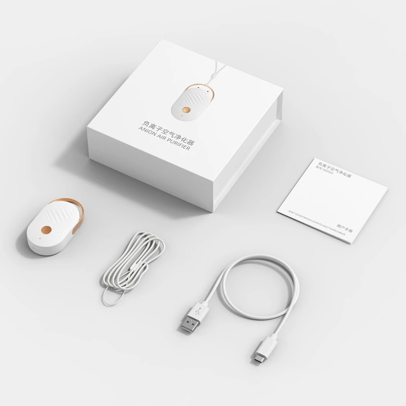 Wholesale Personal Wearable Smart Air Purifier PM2.5 Safe And Non-Radiation Air Purifier For Kids