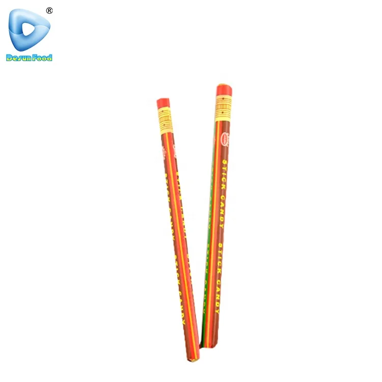 Hot Selling Wholesale Fruit Flavor Pencil Shape Tablet Hard Candy