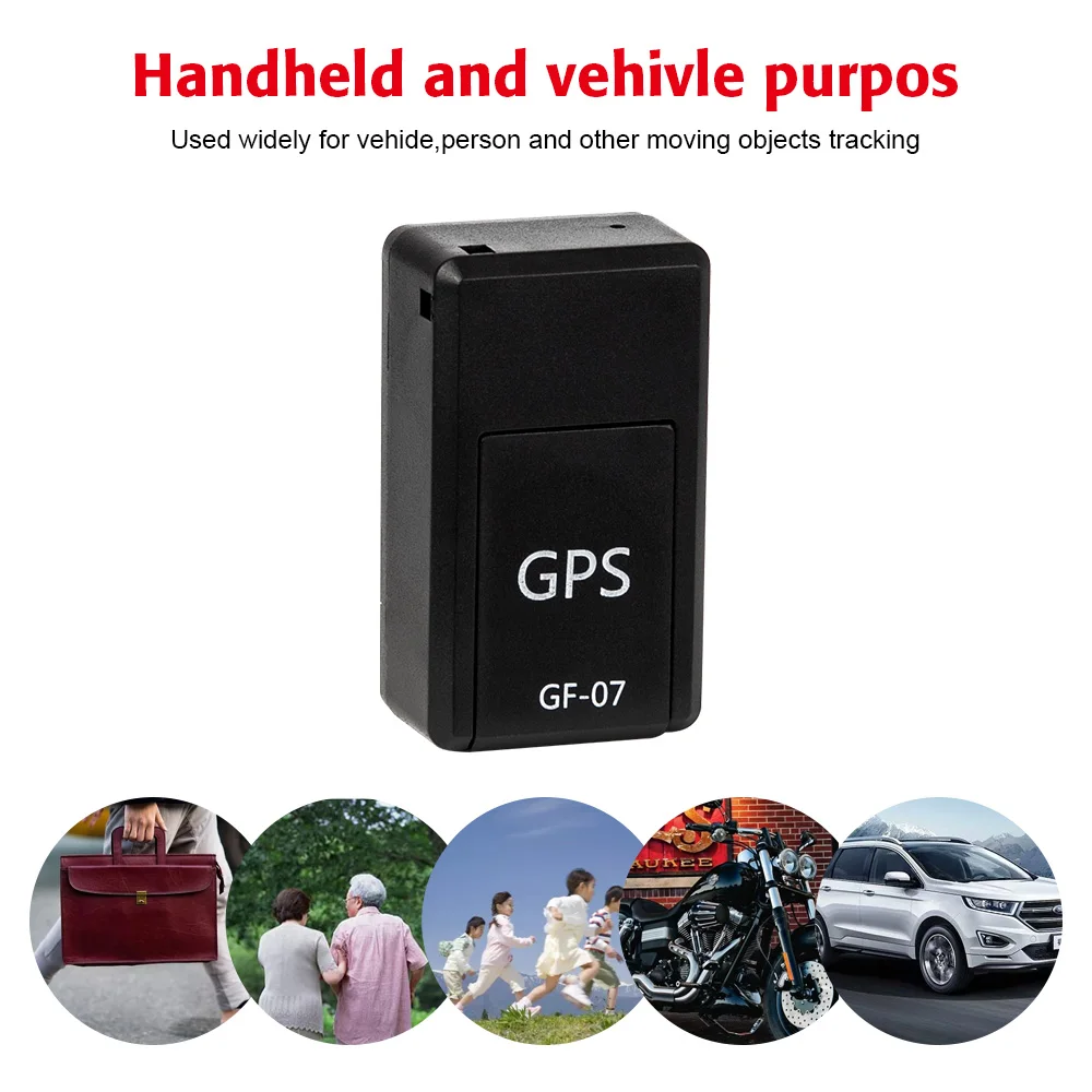 Мини GF-07 GPS с постоянным магнитом SOS устройства слежения для автомобиля определения местоположения ребенка трекер локатор системы мини