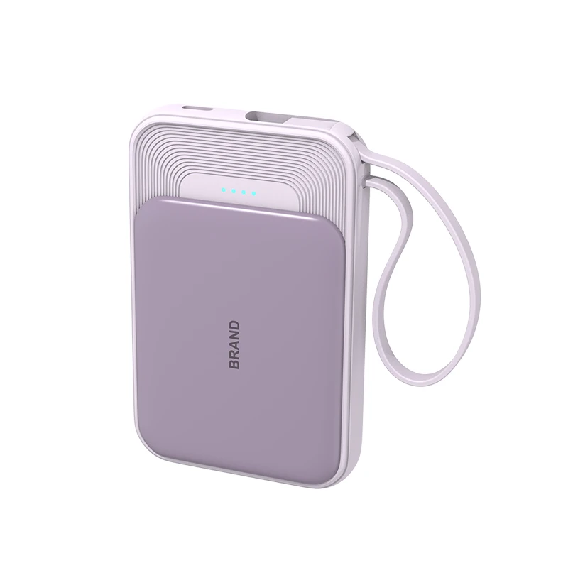 High Quality Wholesale Magnetic Mobile Power Bank High Capacity Wireless Charging Smartphones Featuring Sodium-Ion Batteries
