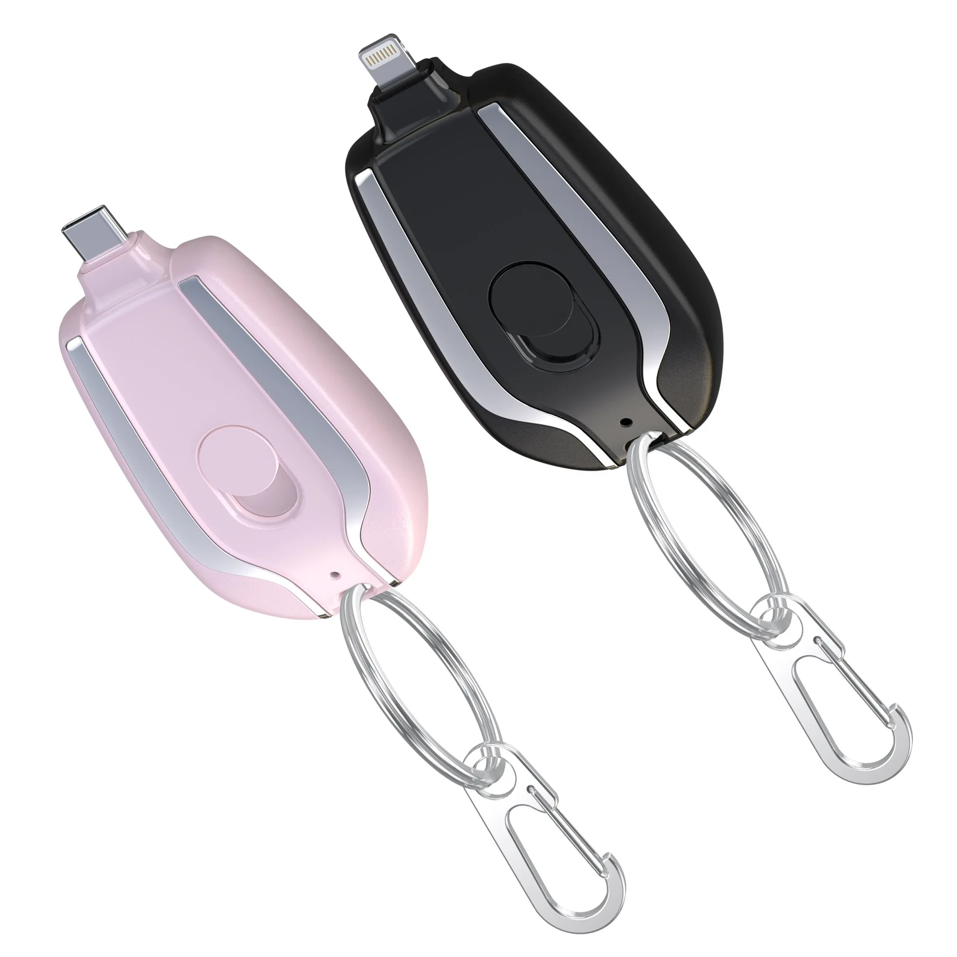 Outdoor Power Supply Custom Portable Small Emergency Key Chain  Power Bank Mini Keychain Portable Emergency Power Banks