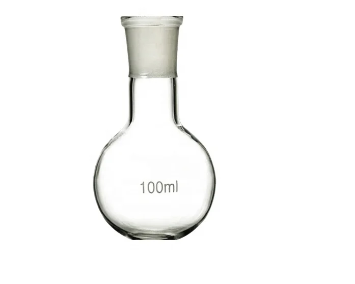 
Стеклянная посуда для лаборатории с поставкой смотровым окошком и шеи с круглым дном колба химии набор стеклянной посуды короткое дистилляции 