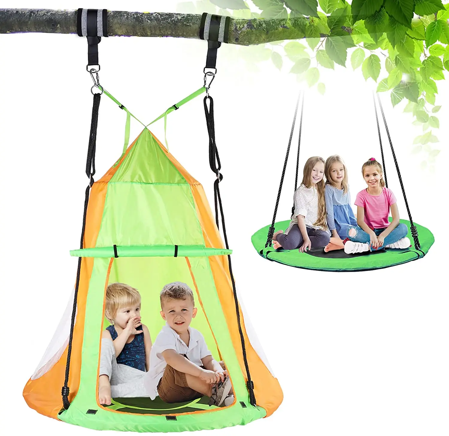 Indoor Outdoor Children Kids  Toy Swing Tent Swing