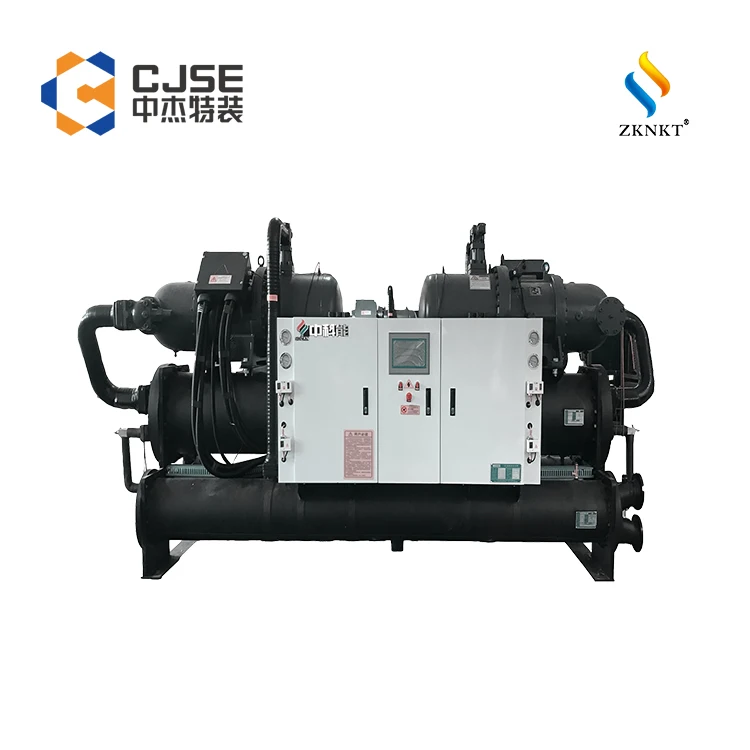 CJSE high quality water cooler screw chiller industrial chiller industrial cooling tower for water cooled chiller