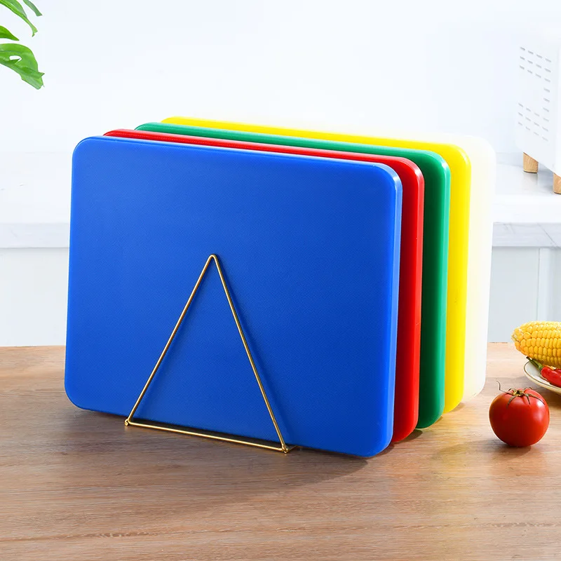 kitchen Durable PE Cutting Board Non-slip Vegetable Fruit Chopping Board