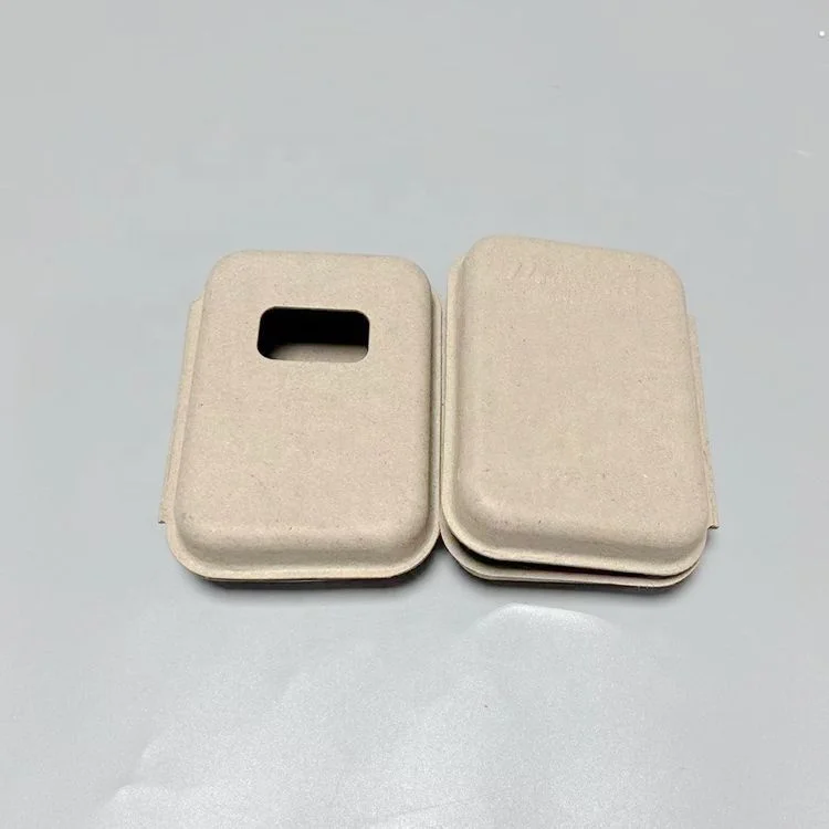 Eco friendly Molded Paper Pulp Packaging Box With Hung