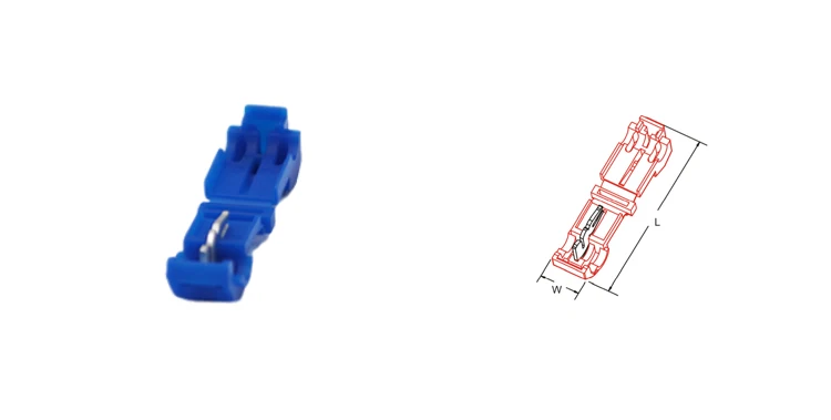 KF Tin Plating Quick Splice Wire Connectors Electrical Quick Terminal Connector