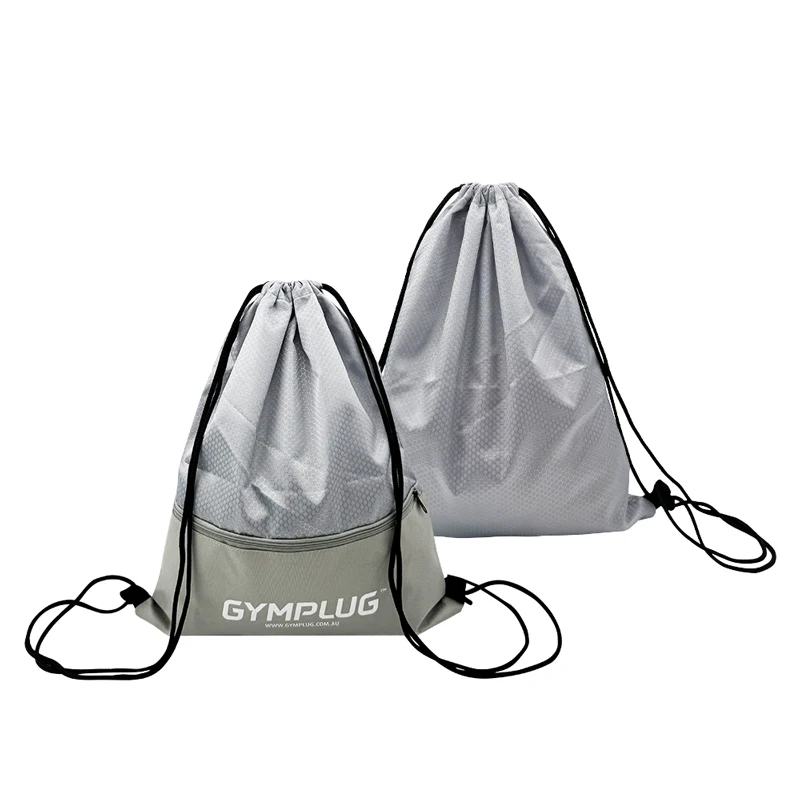 Customize Logo Size Color Wholesale Folding Waterproof Sports Bag Nylon Drawstring Bag Drawstring Backpack