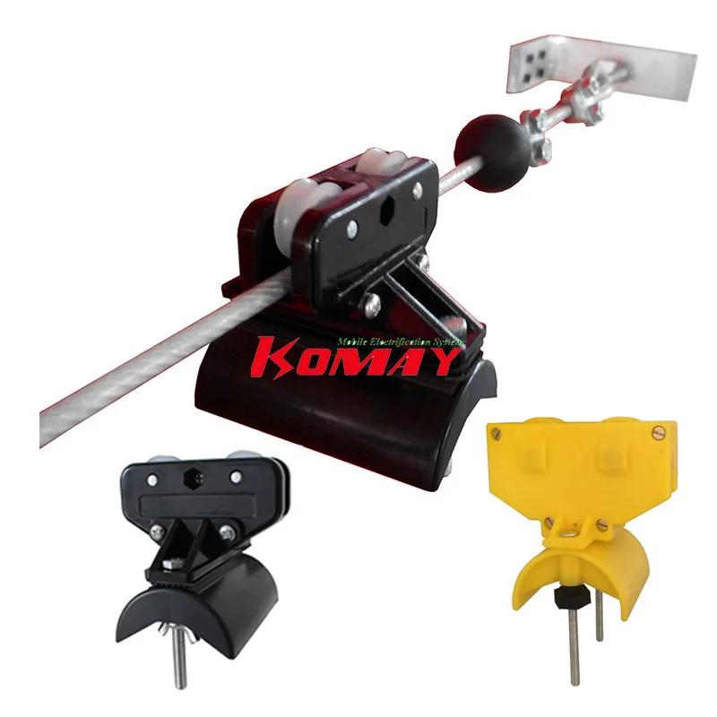 KOMAY Crane Hoist Wire Rope Flat Cable Trolley Festoon System