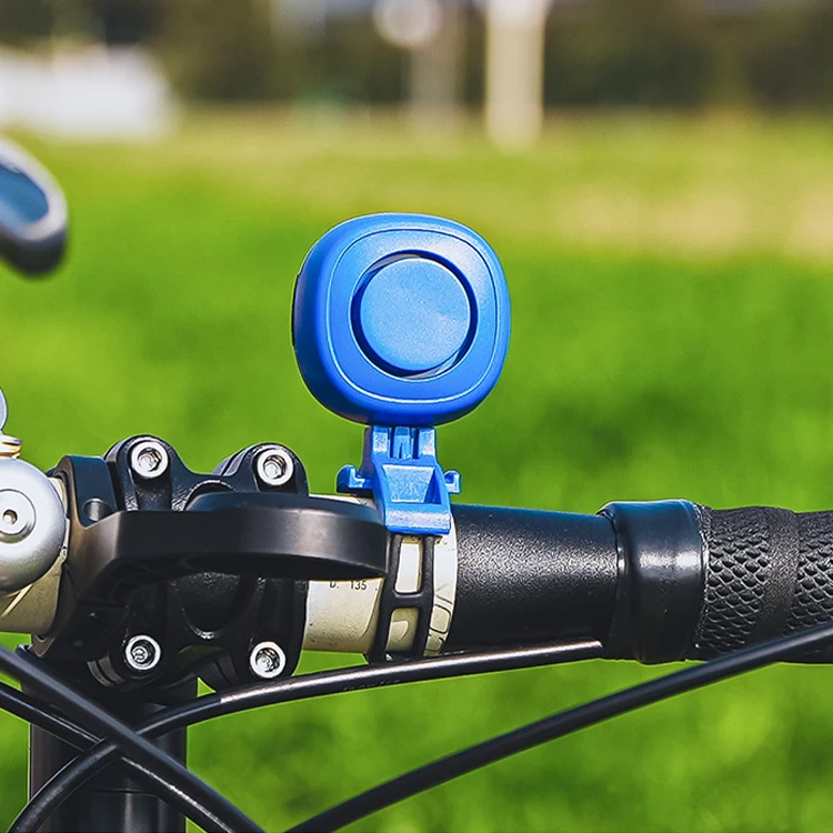 Volume Adjustable 90 - 110 dB Electric Bicycle Horn With Warning Light