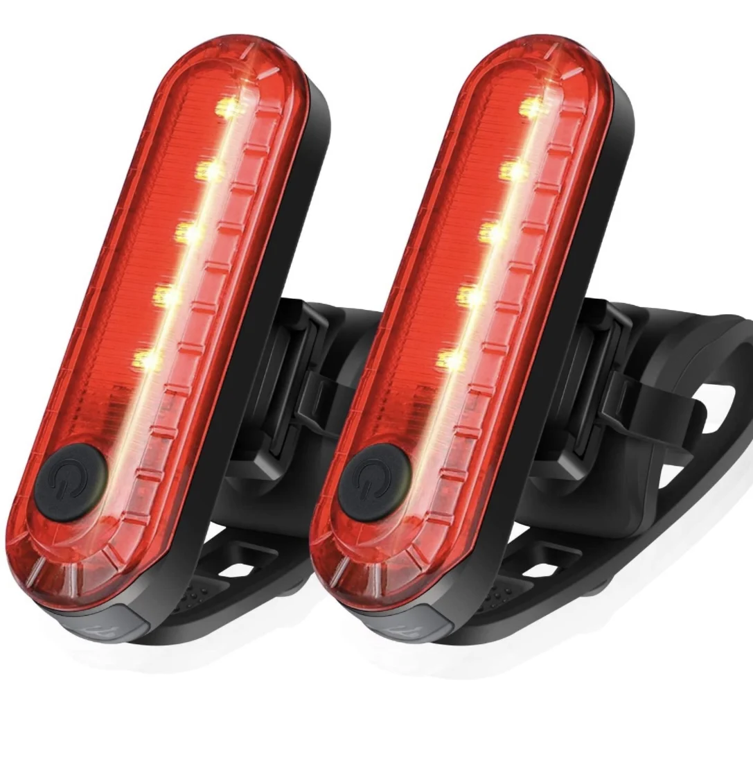 Usb Charging Lights Suitable Night Riding Bicycle Lights Bright Bicycle Front Tail Rechargeable Night Riding Bike Led Light
