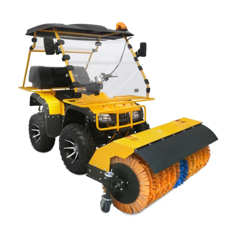 Snow Throwing Machine District street snow shovelling machine winter sanitation snow removal vehicle