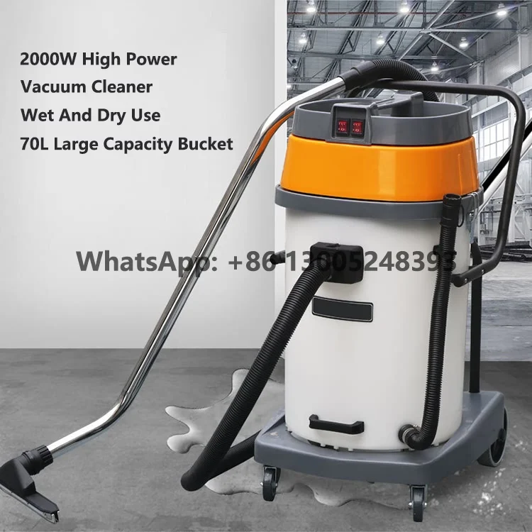 Hot Sale Industrial Washing Systems 220V-240V Small Carpet Cleaning Machine 70L Sofa Vacuum Cleaner for Housekeeping Services