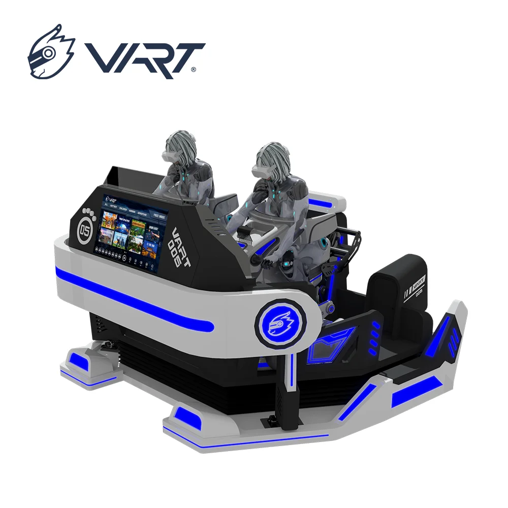 VART amusement mini virtual reality space ride simulator for 2 players