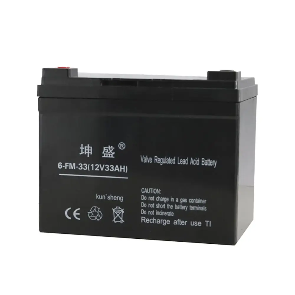 Wholesale Price Maintenance Free Long Life Deep Cycle Start Stop Storage Battery 12v 33ah Sealed Lead Acid Automotive Battery